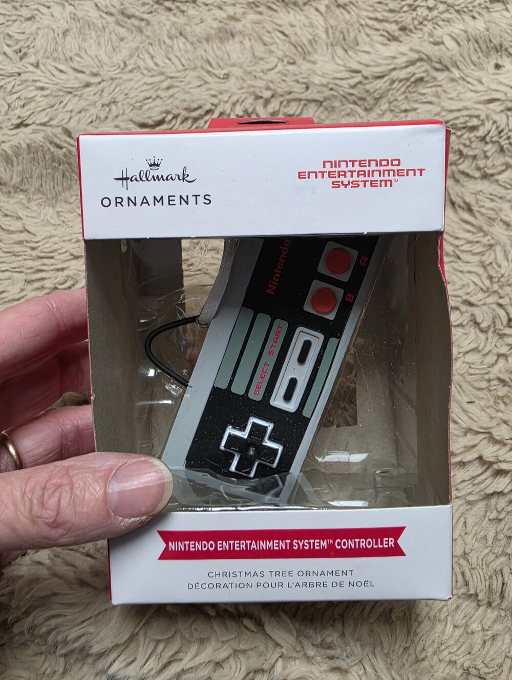 Nintendo Controller Vintage Inspired Hallmark Christmas Ornament